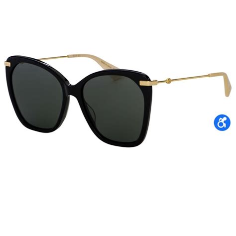 gucci 61mm shield sunglasses|gucci sunglasses bumblebee.